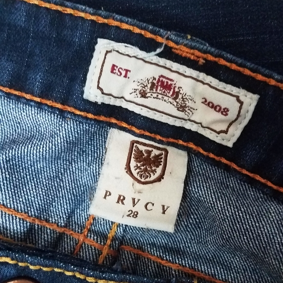 Wm PRVCY low rise Jean's size 28 - Picture 4 of 7
